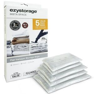 Ezystorage Insta Space Vacuum Storage Bags‎ - 5 Pack